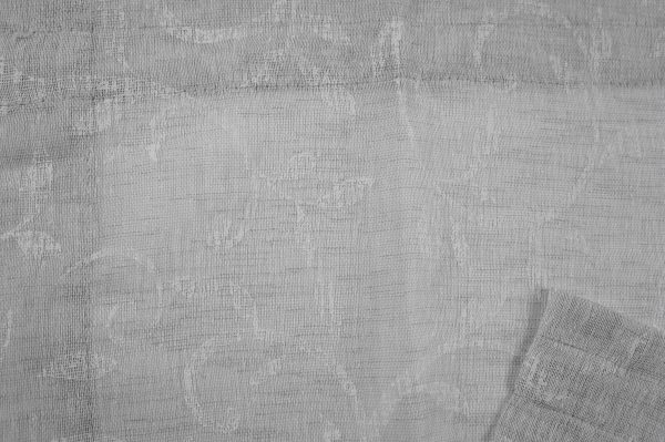 Tende coppia di tende per finestra portafinestra in velo leggero grigio  mod. 1BALLENIG