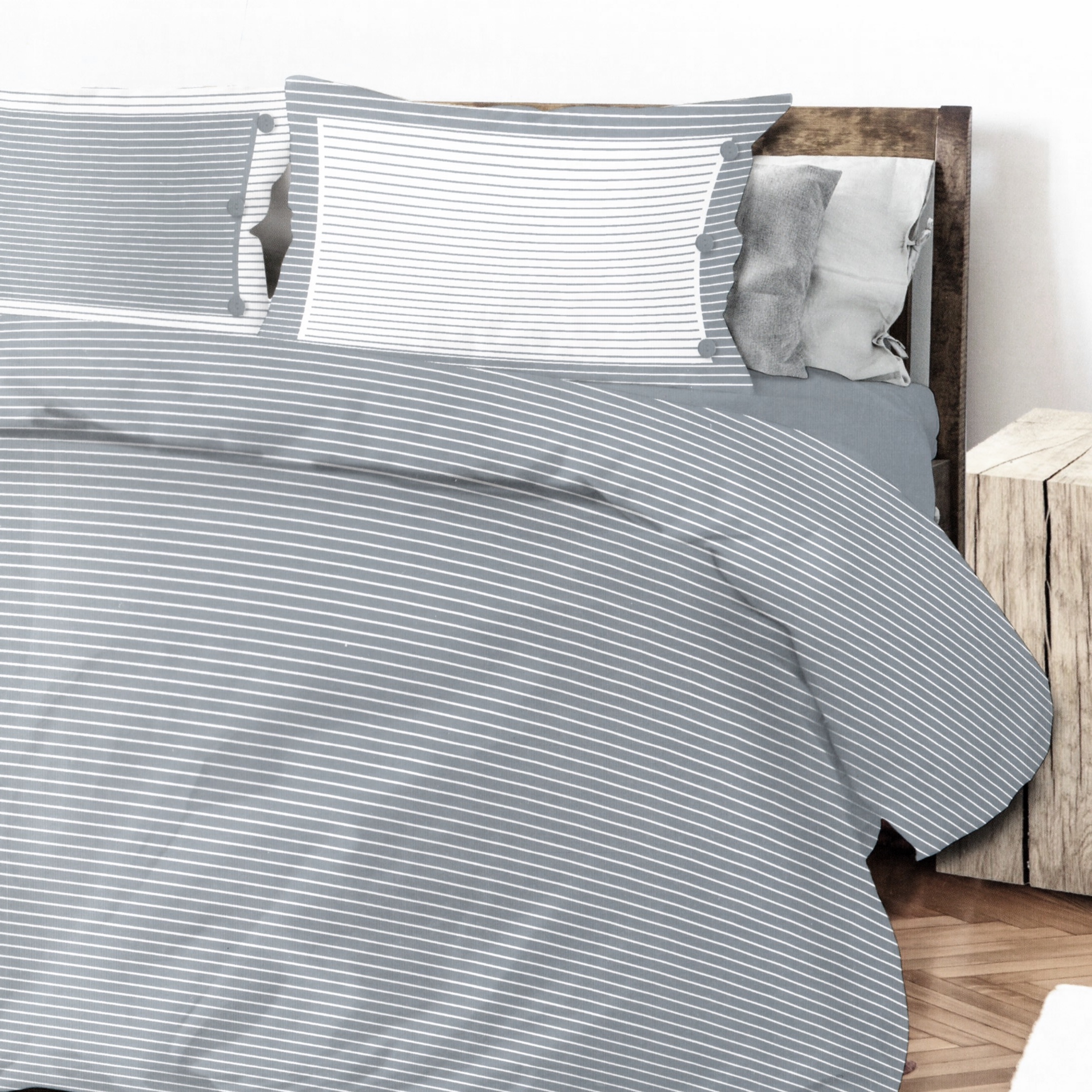 Copripiumino In Lino Lavato 140 X 200 Cm - The Cool Republic