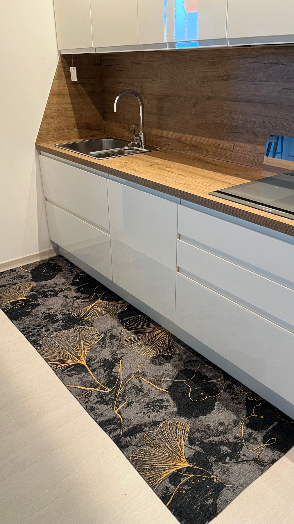 Tappeto passatoia ciniglia lavabile antiscivolo Cementine Ruggine Tappeto passatoia ciniglia lavabile antiscivolo Cementine Ruggine