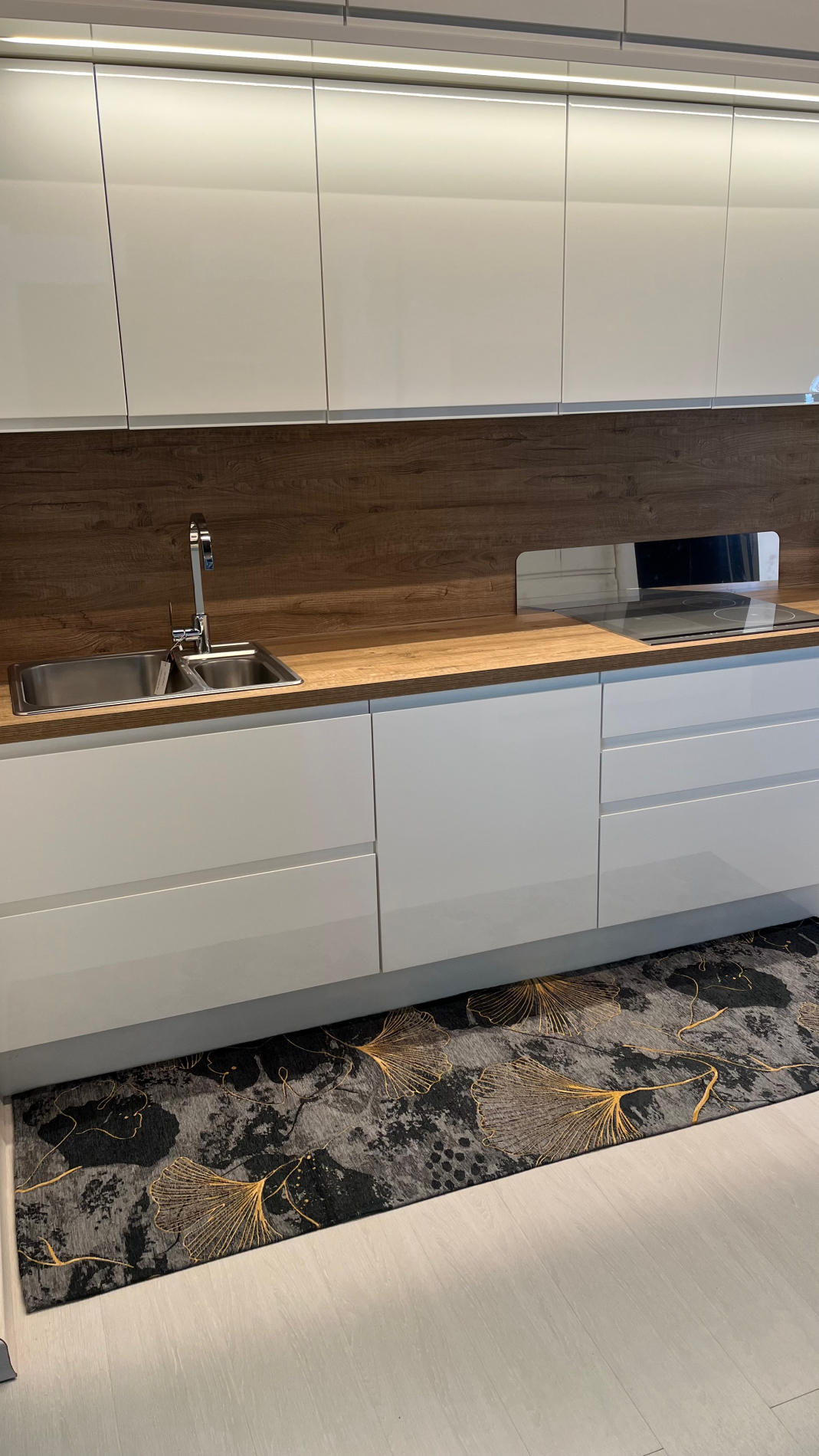 Tappeto passatoia ciniglia lavabile antiscivolo Cementine Ruggine Tappeto passatoia ciniglia lavabile antiscivolo Cementine Ruggine