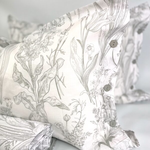 Completo Lenzuola per letto 100% puro Cotone matrimoniale Fiorellino