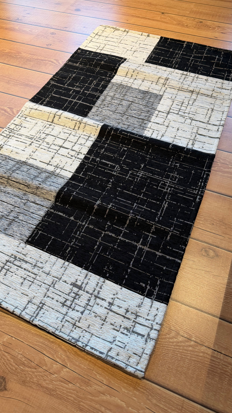 Tappeto e passatoia ciniglia lavabile antiscivolo Kilim Marrone Tappeto e passatoia ciniglia lavabile antiscivolo Kilim Marrone