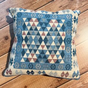 Cuscino arredo imbottito 50x50 Kilim Tortora
