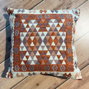 Cuscino arredo imbottito 50x50 Kilim Tortora