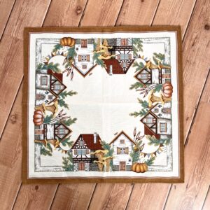 Centrotavola quadrato 85x85 AUTUNNO