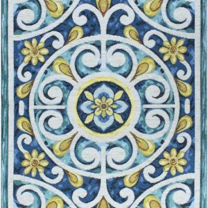 Tappeto passatoia ciniglia lavabile antiscivolo Andalusia