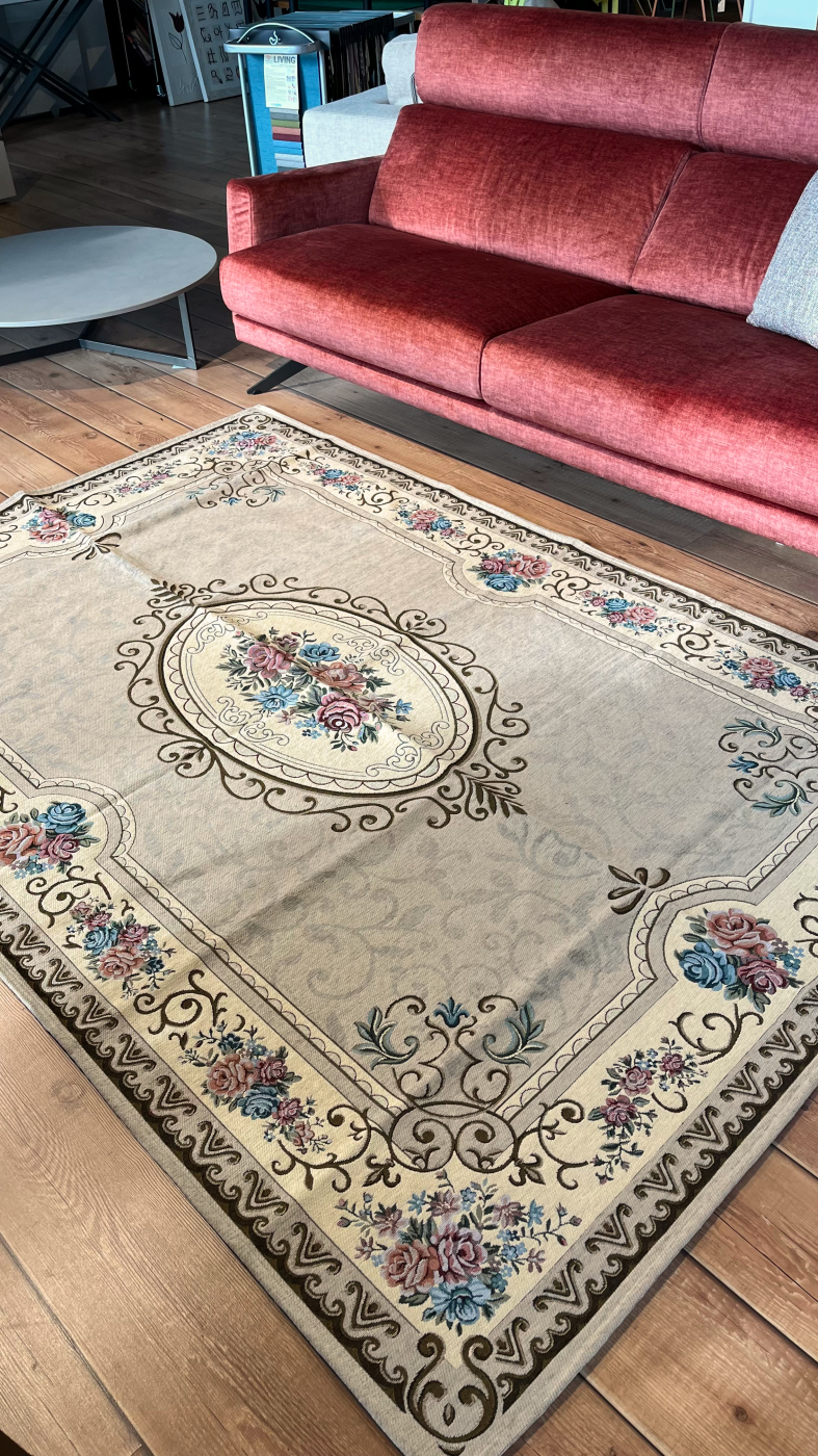 Tappeto e passatoia ciniglia lavabile antiscivolo Vienna Beige Camoscio Tappeto e passatoia ciniglia lavabile antiscivolo Vienna Beige Camoscio