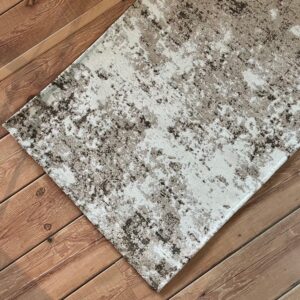 Tappeto ciniglia lavabile antiscivolo Terra Beige