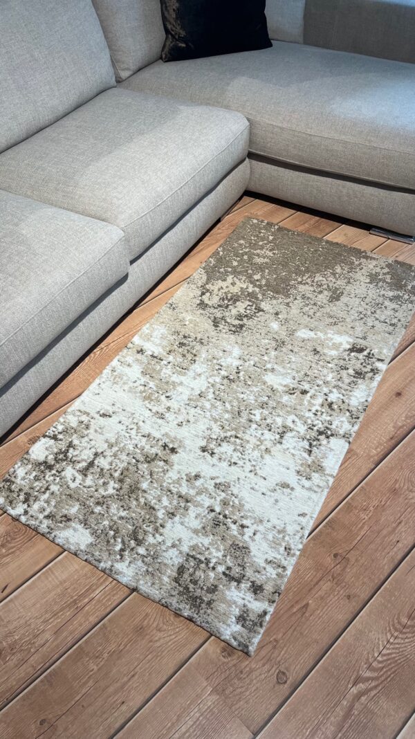 Tappeto ciniglia lavabile antiscivolo Terra Beige
