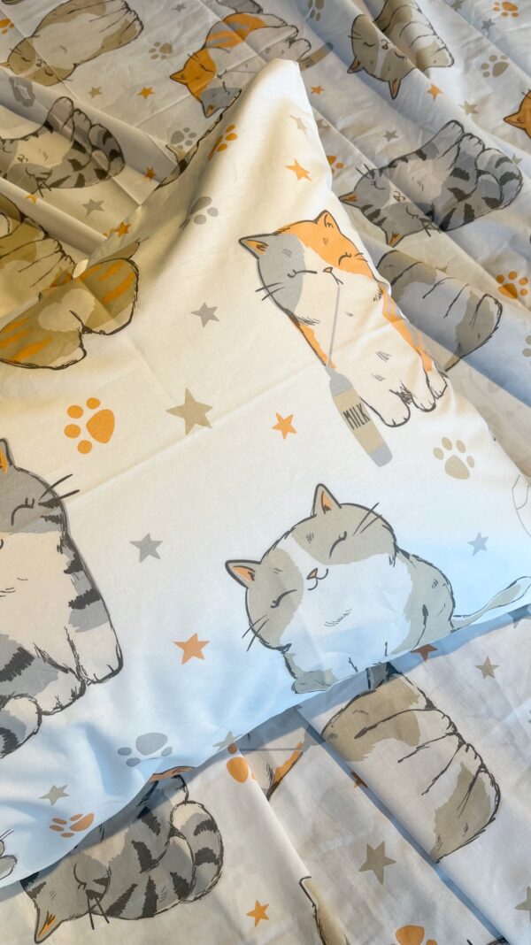 Completo Lenzuola per letto 100% puro Cotone made in Italy matrimoniale Doggy