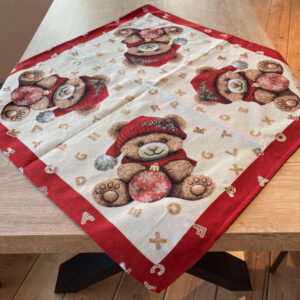 Runner natalizio centrotavola 40x140 Cani Runner natalizio centrotavola 40x140 Cani