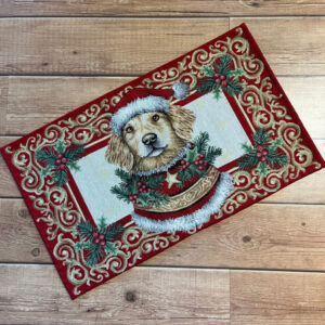 Tappeto in ciniglia lavabile antiscivolo natalizio 52X80 Elfi Tappeto in ciniglia lavabile antiscivolo natalizio 52X80 Elfi