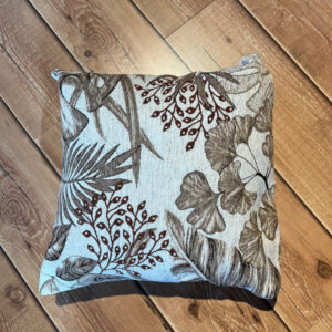 Cuscino arredo imbottito 50x50 TROPICALE LATTE MIELE