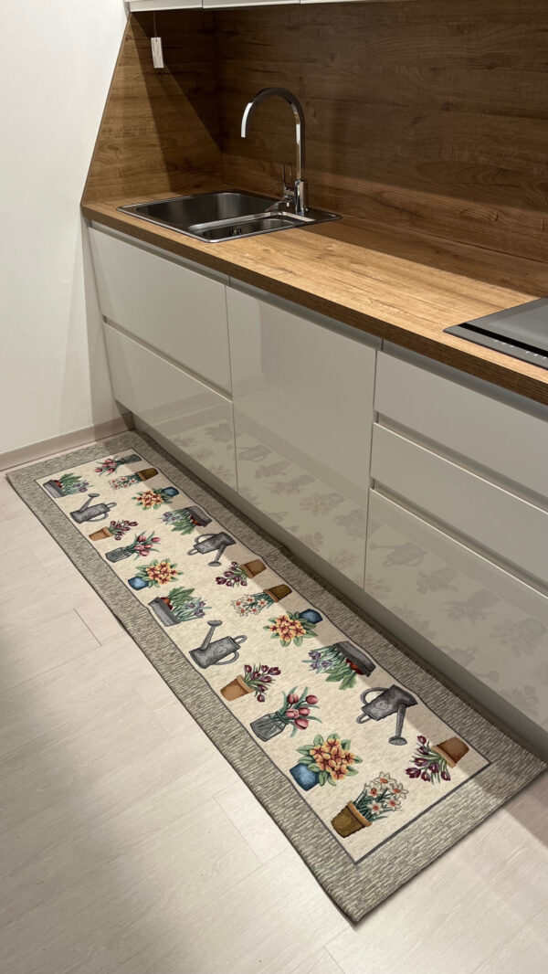 Tappeto passatoia ciniglia lavabile antiscivolo Dalila Miele