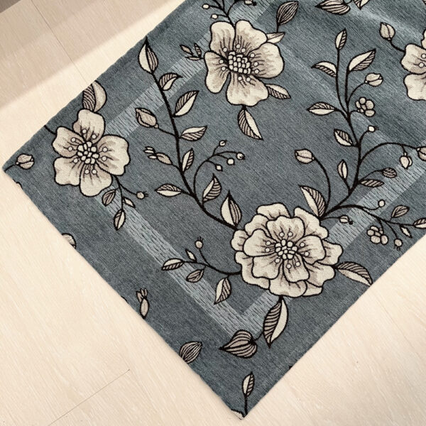 Tappeto passatoia ciniglia lavabile antiscivolo Elisir Azzurro