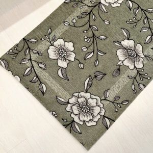 Tappeto passatoia ciniglia lavabile antiscivolo Elisir Verde