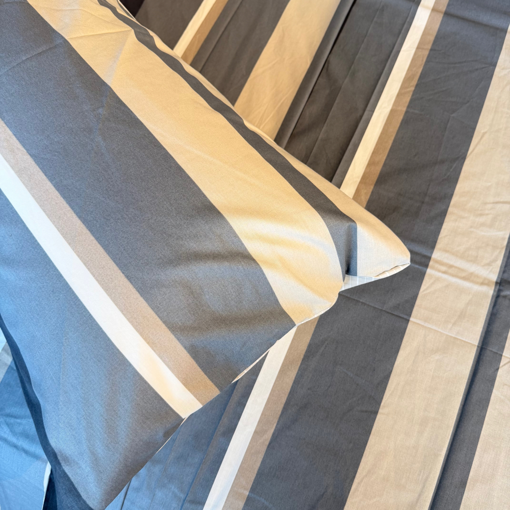Completo Lenzuola per letto 100% puro Cotone made in Italy matrimoniale SCIA ANTRACITE Completo Lenzuola per letto 100% puro Cotone made in Italy matrimoniale SCIA ANTRACITE
