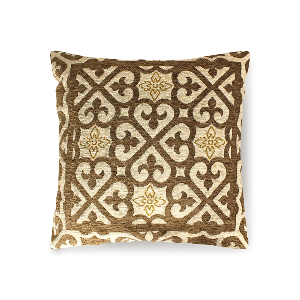Cuscino arredo imbottito 50x50 Oriente Tortora Cuscino arredo imbottito 50x50 Oriente Tortora