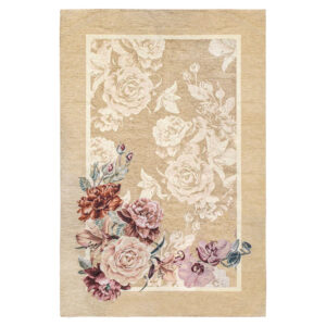 Tappeto e passatoia ciniglia lavabile antiscivolo ROSE CAMOSCIO Tappeto e passatoia ciniglia lavabile antiscivolo ROSE CAMOSCIO